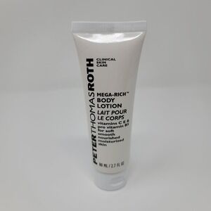 Peter Thomas Roth Mega Rich Body Lotion Vitamins C E & B5 2.7 fl oz Travel Size